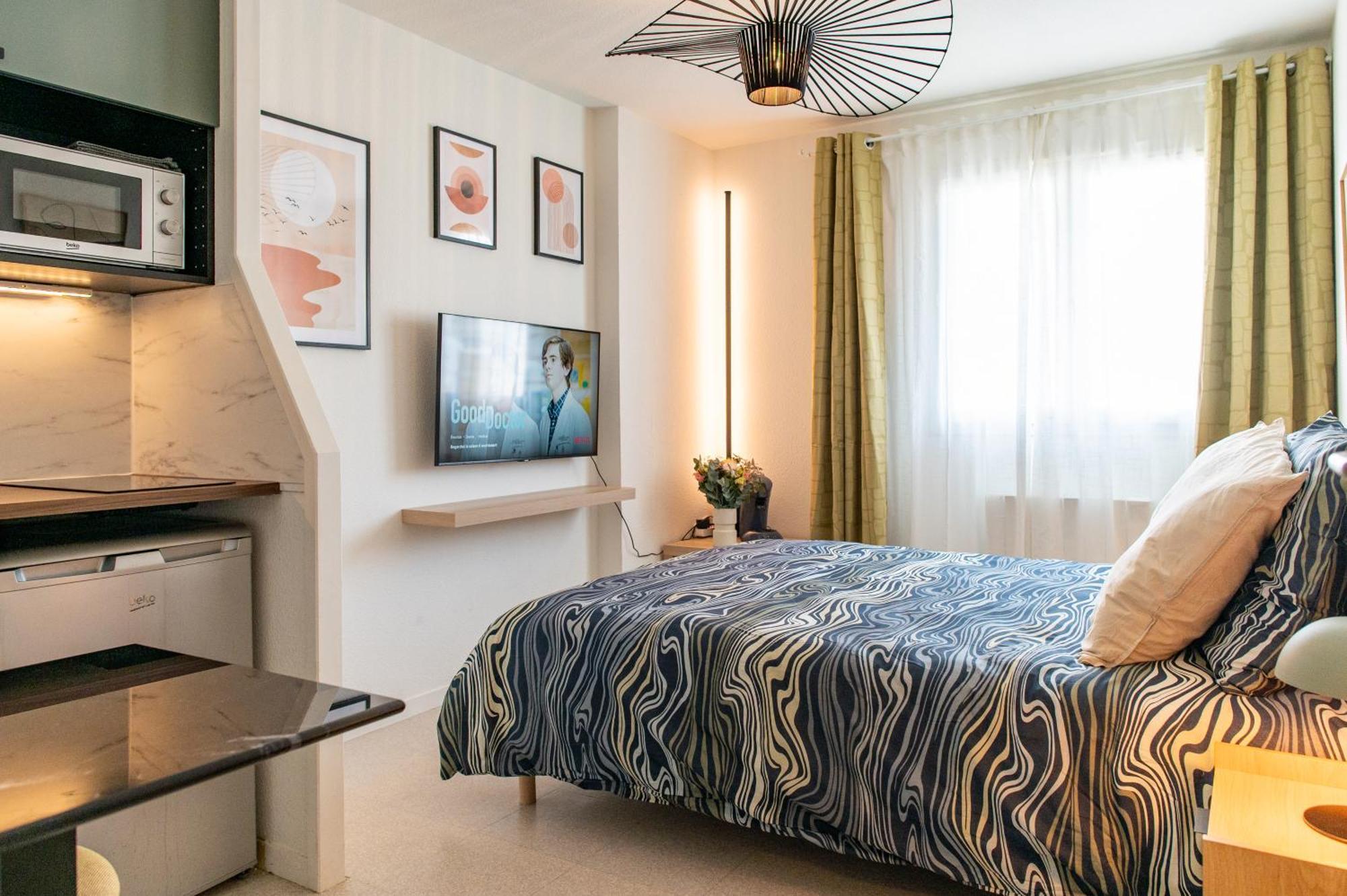 Villeurbanne Centre Appartement Meuble Luaran gambar